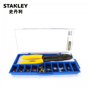 STANLEY/史丹利 剥线压接钳9"套装 84-253-22 压接钳