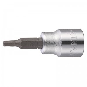 STANLEY/史丹利 10MM系列中孔花形旋具套筒TT20 93-084-1-22 公制 套筒扳手附件