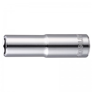 STANLEY/史丹利 12.5MM系列公制6角长套筒15mm 93-530-1-22 公制 套筒扳手附件