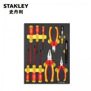 STANLEY/史丹利 11件套专业级绝缘工具托 LT-012-23 综合性组合工具