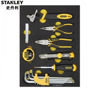 STANLEY/史丹利 21件套紧固夹持测量工具托 LT-016-23 综合性组合工具