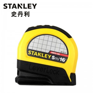 STANLEY/史丹利 LeverLock公英制卷尺5m/16' STHT30815-23 卷尺