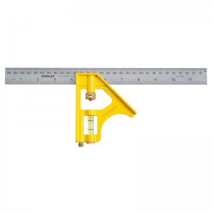 STANLEY/史丹利 公制活动直角尺300mm STHT46143-23 钢直尺