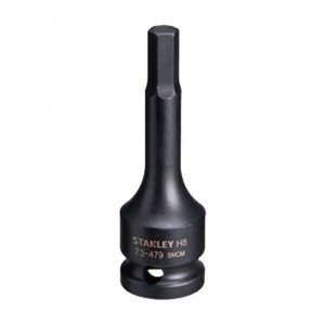 STANLEY/史丹利 12.5MM系列6角风动旋具套筒H8 STMT73479-8-23 公制 套筒扳手附件