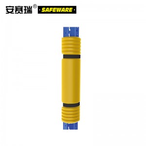 SAFEWARE 安赛瑞 弹性吸能货架防撞器（10-12cm）160×115×550mm 聚乙烯材料