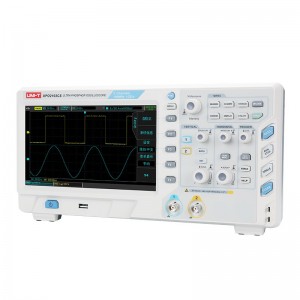【官方直销】优利德数字示波器100M usb存储UTD2102CEX+双通道示波器数字存储示波器(荧光屏,100M带宽)