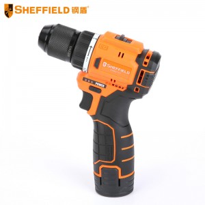 钢盾 SHEFFIELD S700101 12V双速无刷锂电钻