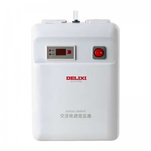 德力西电气（DELIXI ELECTRIC）变压器220V转110V/100V美日进口电器电源电压转换器 3000W 变压器