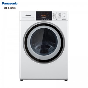 松下(Panasonic)滚筒洗衣机全自动8公斤  羽绒羊毛洗 节能静音XQG80-N80WJ
