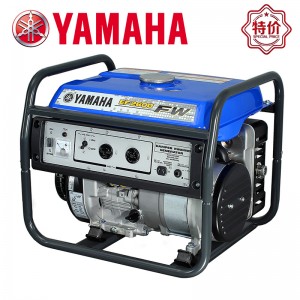 雅马哈汽油发电机EF2600FW，阻尼发电机，额定功率2.0KVA，单相四冲程手启动