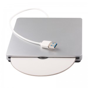 精米USB3.0吸入式蓝光光驱 外接移动DVD刻录机 台式笔记本通用 适用于苹果电脑