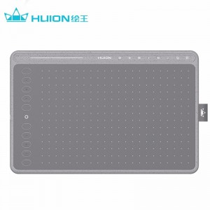 绘王（HUION）手写板 HS611数位板 绘画板 绘图板 网课教学工具 可连手机 深空灰