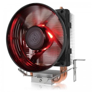 酷冷至尊(Cooler Master)暴雪T20红光 CPU散热器(多平台/2热管/传Fin工艺/80mm风扇/可拆装扣具/直触热管)