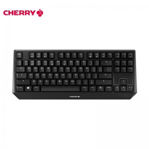 樱桃（Cherry）MX1.0 TKL G80-3810LYAEU-2 机械键盘 有线键盘 游戏键盘  87键机械键盘 黑色 红轴