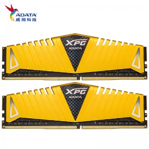 威刚（ADATA）16GB(8GBx2)套装 DDR4 3200  台式机内存 XPG-Z1 游戏威龙(金色)